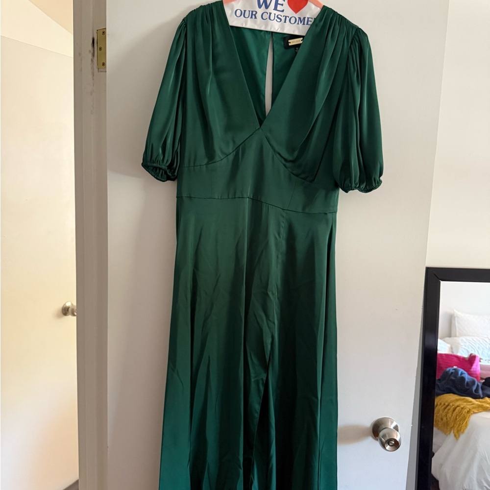 Emerald Green Dress